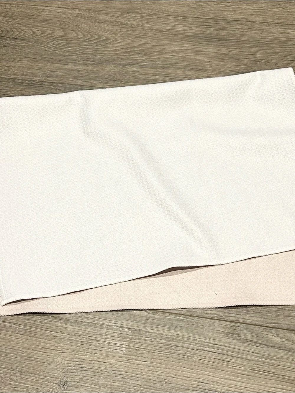 Vintage Floral Print Bathroom Hand Towel Beige Neutral Cottagecore NWOT OBO